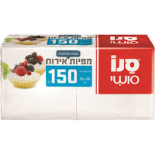 מארז מפיות נייר סנו סושי 150 יחידות