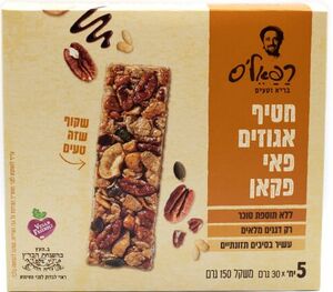 רפאלס – חטיף אגוזים פאי פקאן 150 גרם