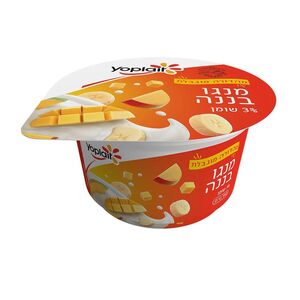 יופלה מנגו בננה 3% שומן 150 גרם
