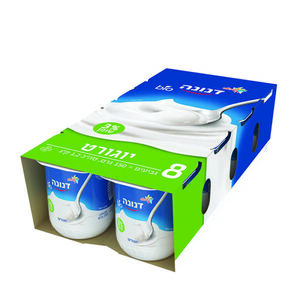 מאגדת יוגורט ביו דנונה 3% - 150 גרם * 8