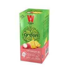 תה ירוק אננס ליצ'י 25 שקיקים