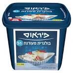 גבינה בולגרית מעודנת 5% 250 גרם פיראוס