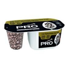 יוגורט בטעם מתיקות מעודנת עם פתיתי סויה מצופים שוקולד מריר - 3.9%